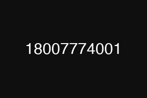 18007774001