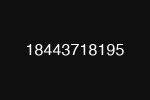 18443718195
