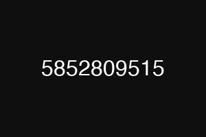 5852809515