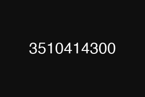 3510414300