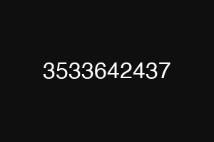 3533642437