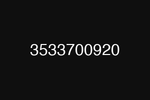 3533700920