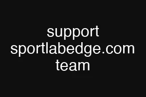 support sportlabedge.com team